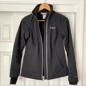 Columbia Sportswear TITANIUM OMNI-SHIELD Black Zip Up Jacket - Size X-Small
